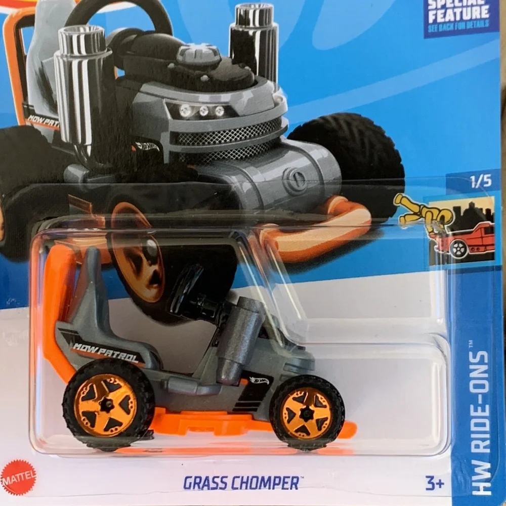 Hot Wheels Grass Chomper Mow Patrol Lawn Mower Hotwheels Lets Race 2024 Netflix